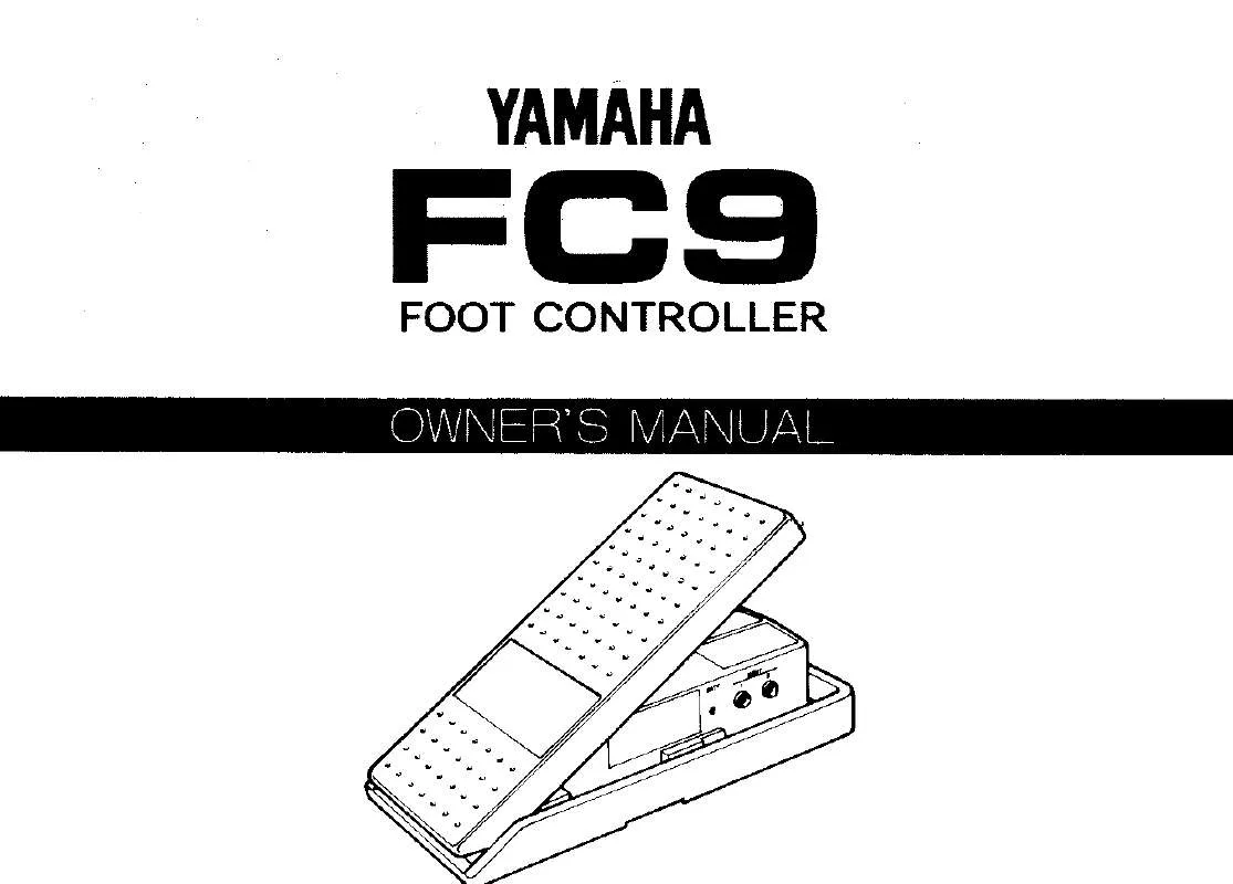 Mode d'emploi YAMAHA FC9