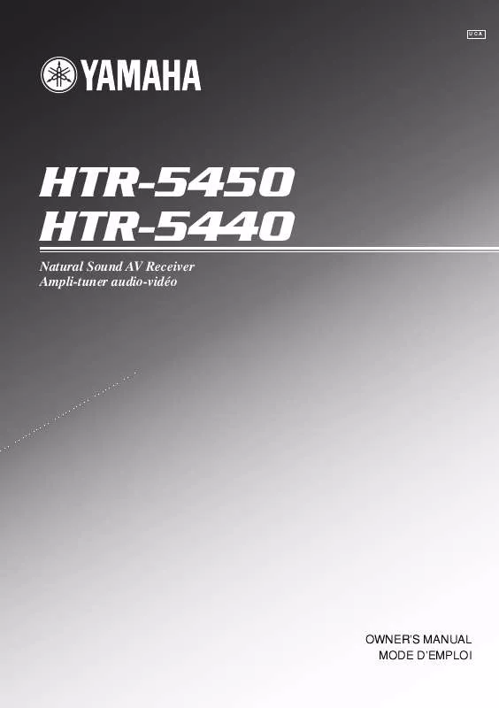 Mode d'emploi YAMAHA HTR5440