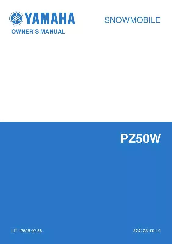 Mode d'emploi YAMAHA PHAZER-2007