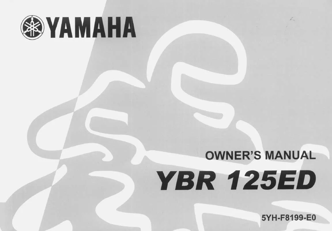 Mode d'emploi YAMAHA YBR125-2003