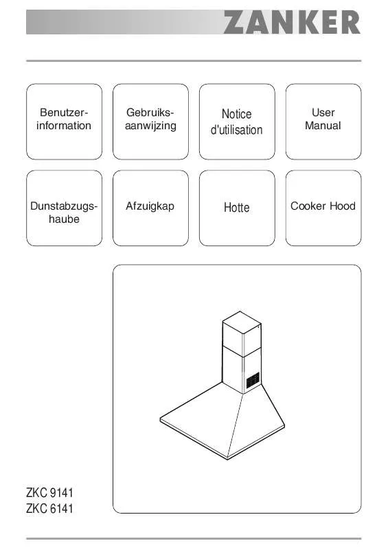Mode d'emploi ZANKER ZKC6141X