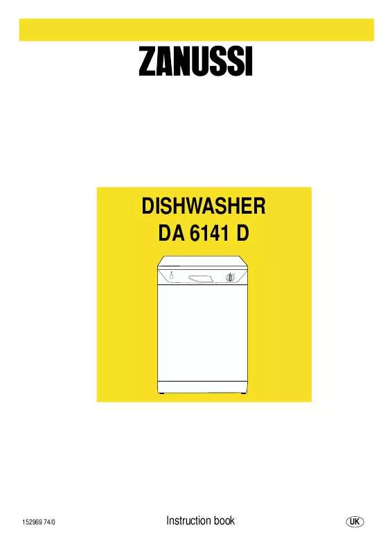 Mode d'emploi ZANUSSI DA6141D