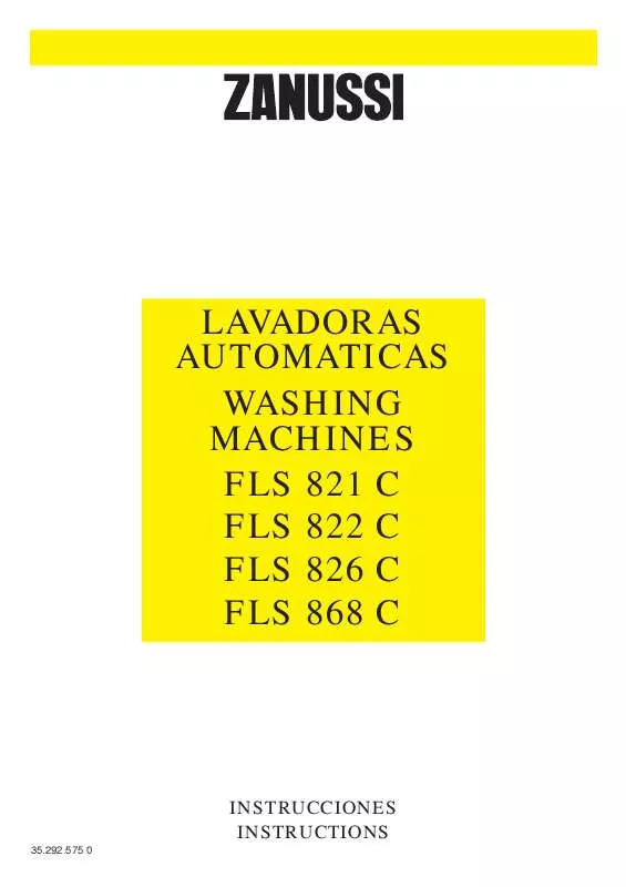 Mode d'emploi ZANUSSI FLS821C