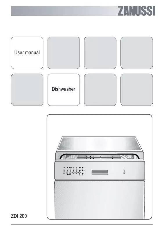 Mode d'emploi ZANUSSI ZDI200X