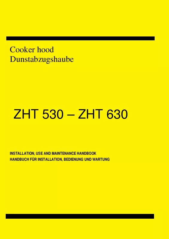 Mode d'emploi ZANUSSI ZHT530X