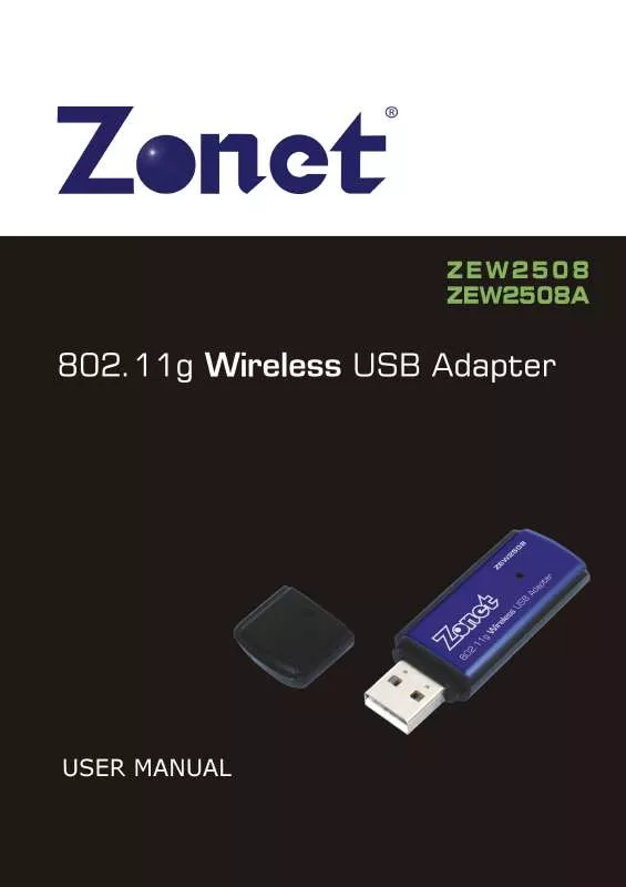 Mode d'emploi ZONET ZEW2508A
