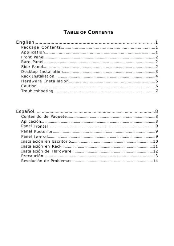 Mode d'emploi ZONET ZFS3224